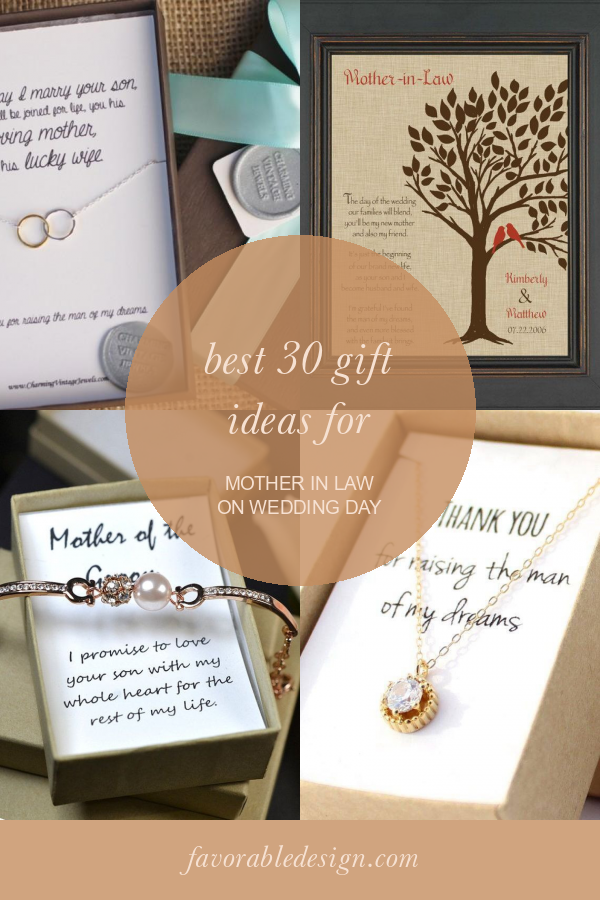 Best 30 Gift Ideas for Mother In Law On Wedding Day Home, Family